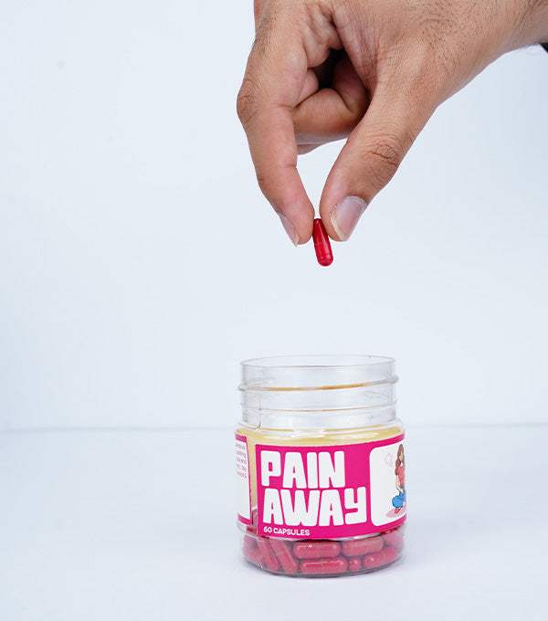 Menstrual Pain Relief Capsules - No side effects.